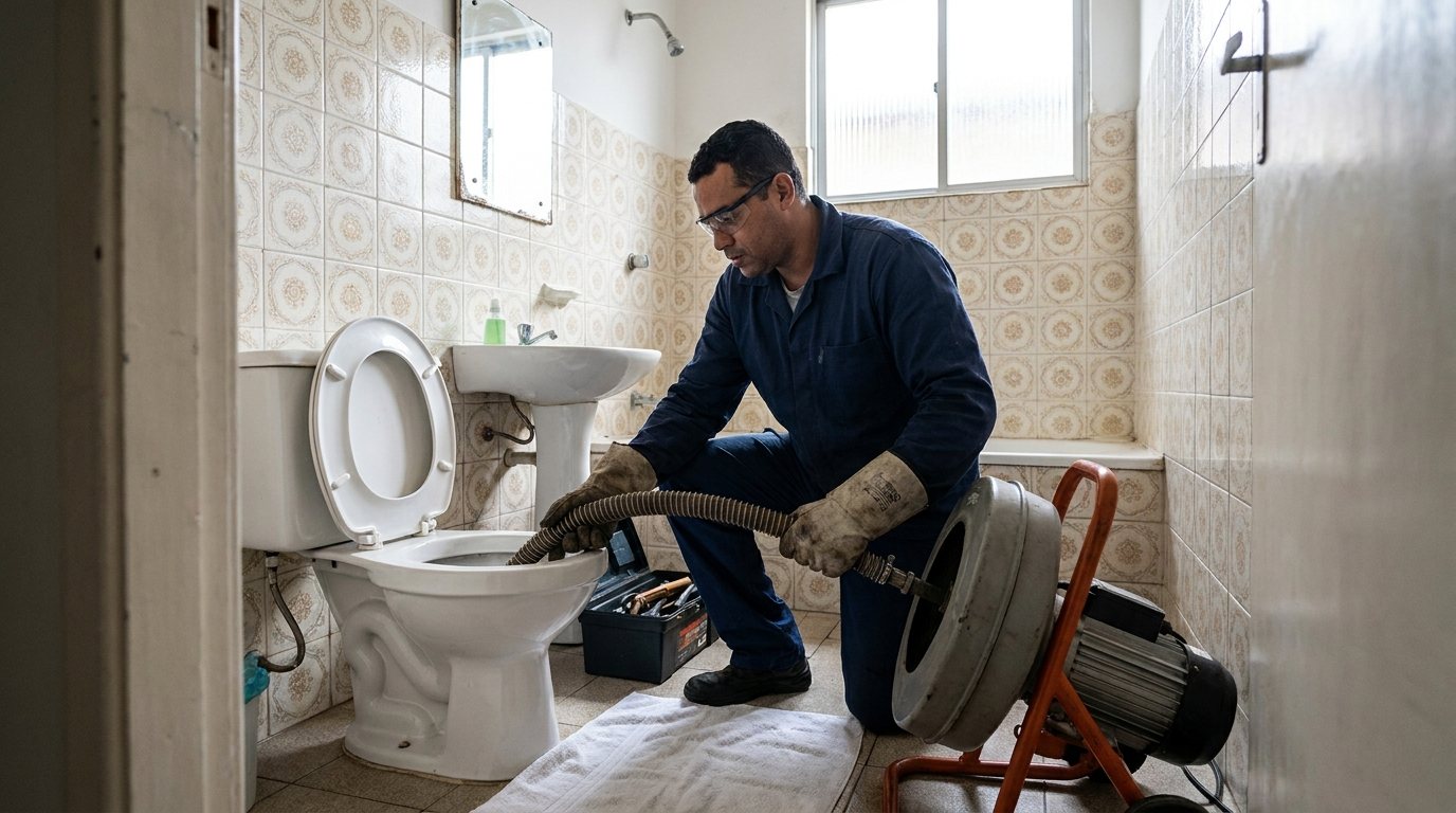 Atendimento em Vaso Sanitário em Uberlândia‑MG