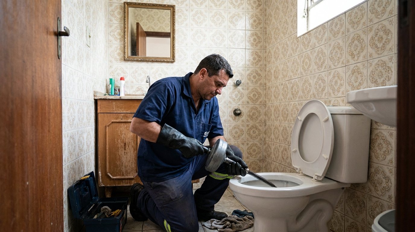 Revisão de Vaso Sanitário em Uberlândia‑MG