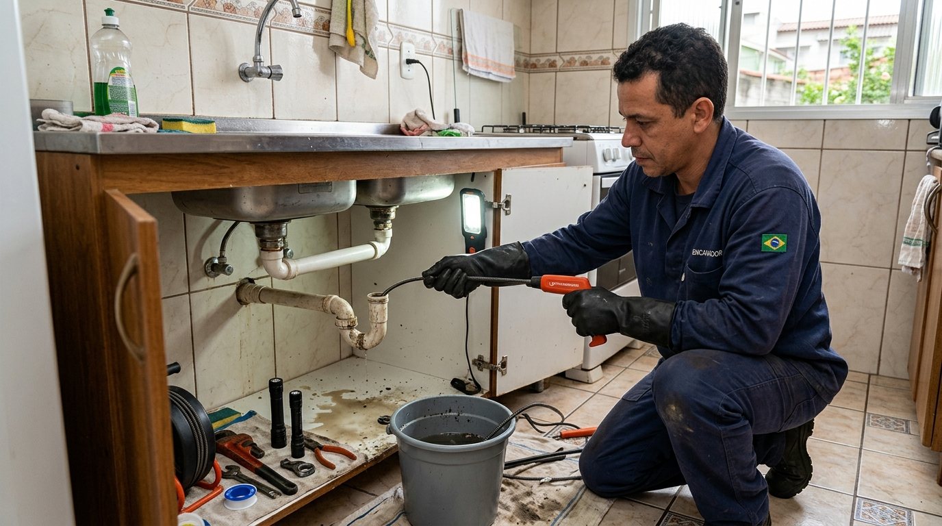 Troca de Flexíveis e Conexões em Uberlândia‑MG